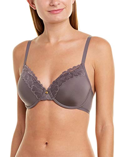 Natori Raffinierter Kontur-Bügel-BH für Damen, Gunmetal, 85DD von Natori