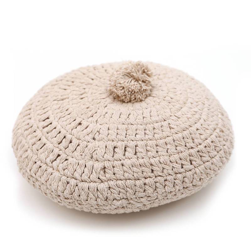 Häkelkissen Lenka ecru von Nattiot