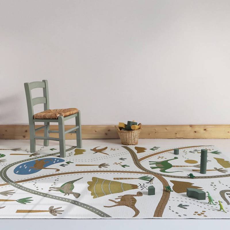 In/Outdoor Kinderspielteppich Little Jurasic von Nattiot