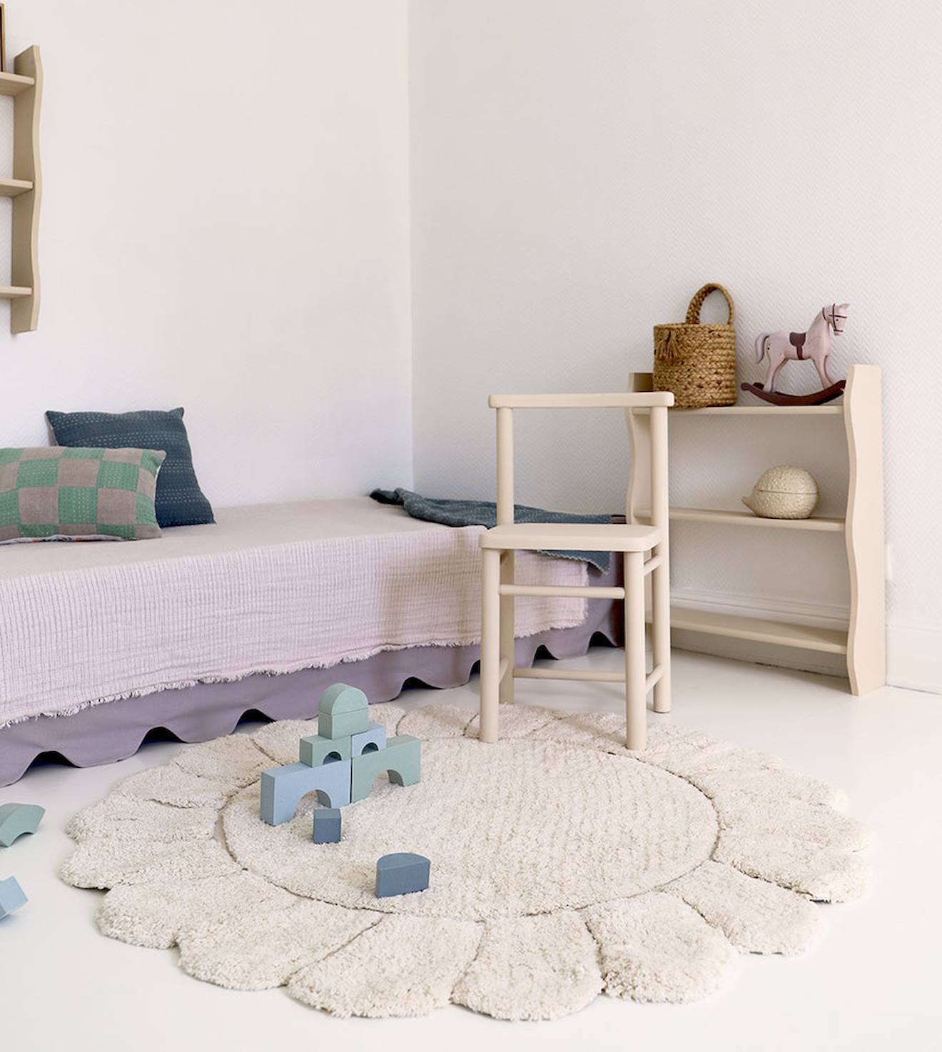 Kinderteppich Gabrielle ecru von Nattiot