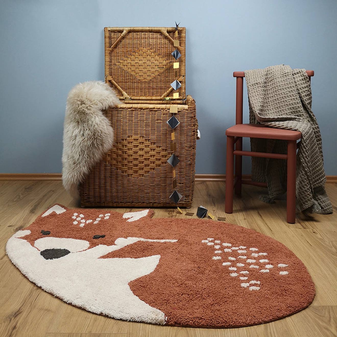Kinderteppich Little Wolf von Nattiot