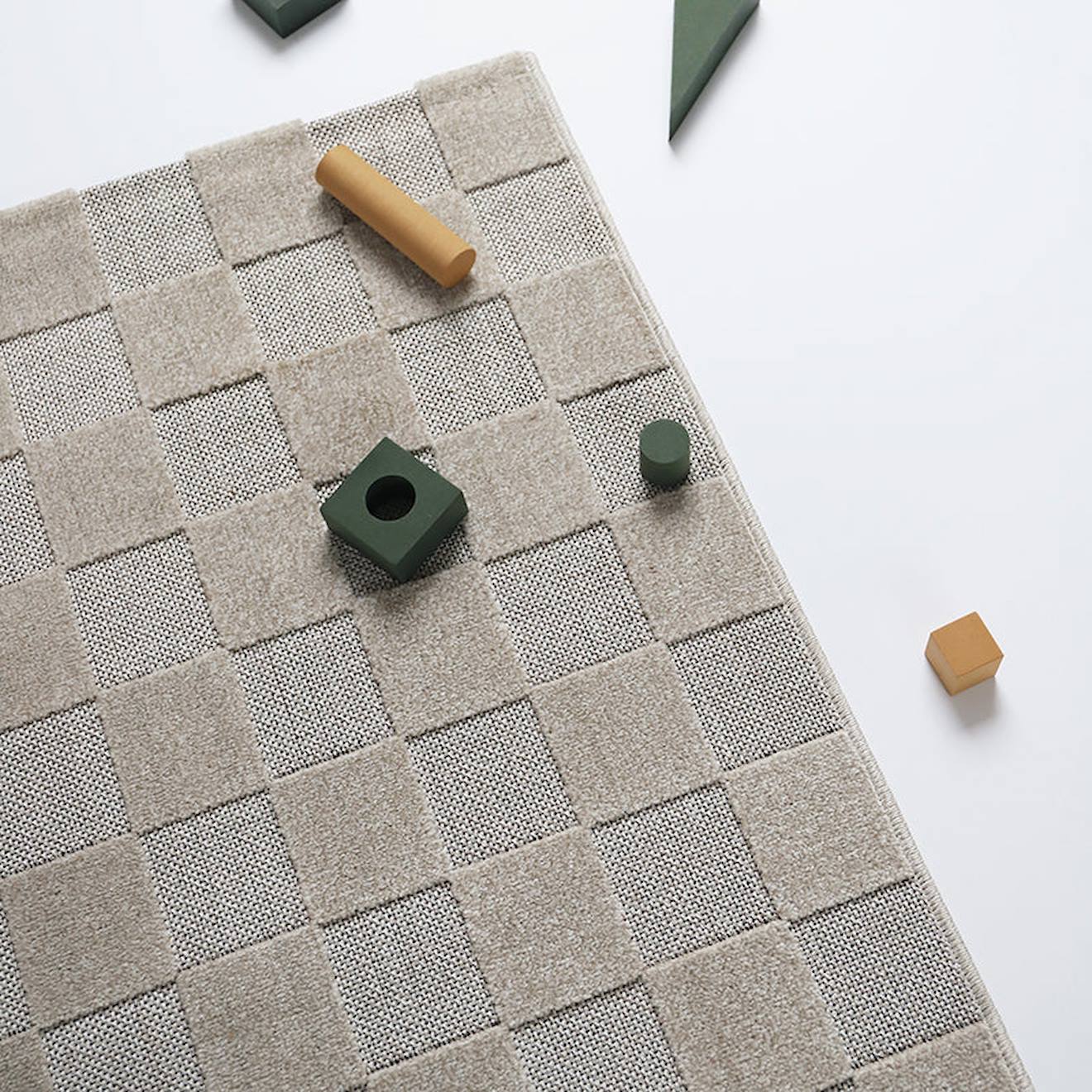 Teppich Damas sand von Nattiot