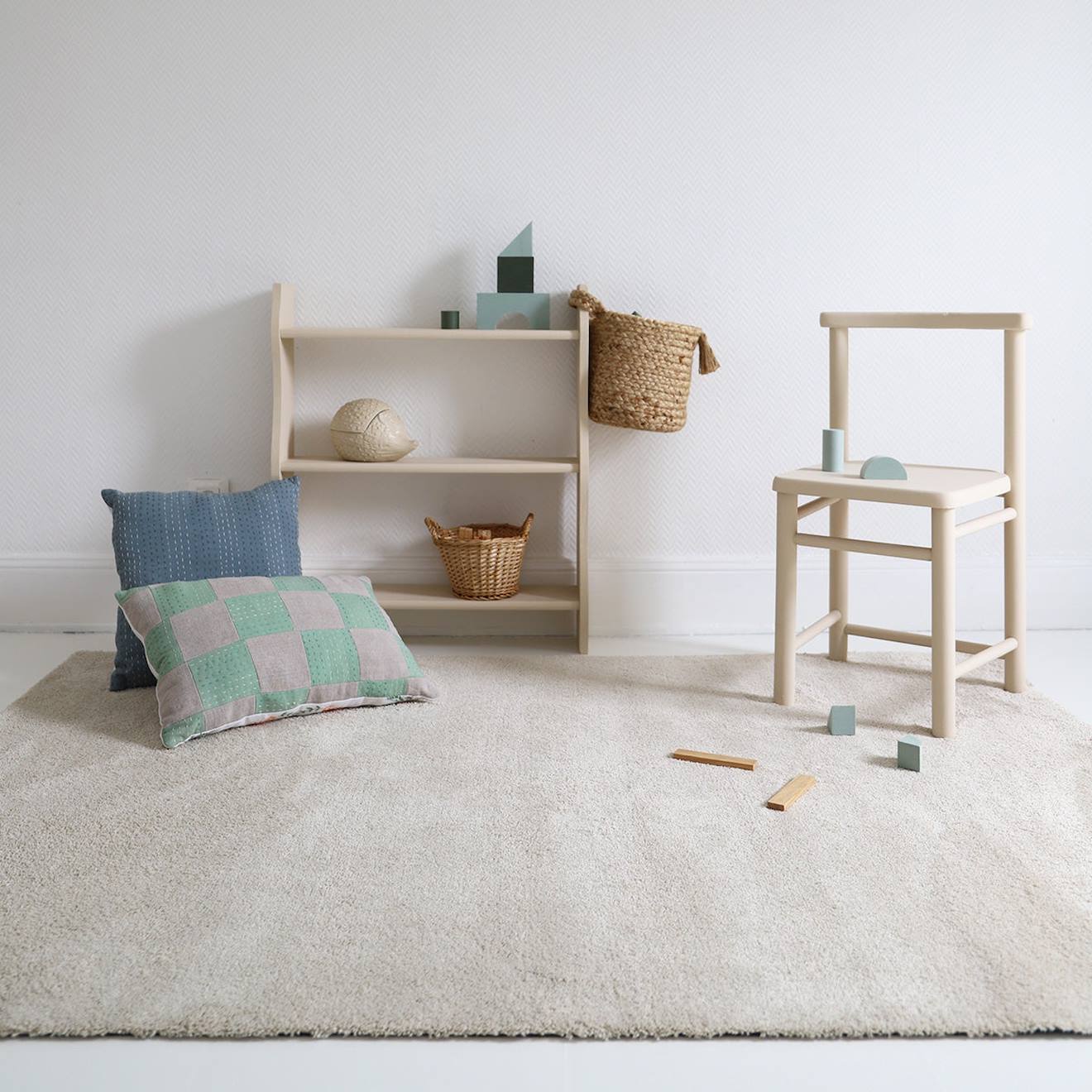 Teppich Etico Recycled creme von Nattiot