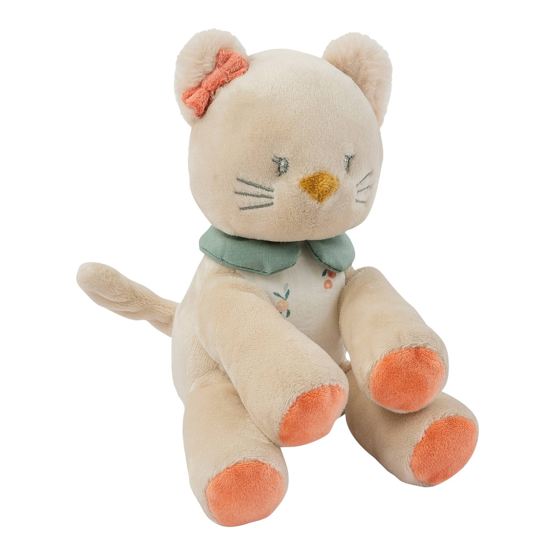 Nattou Kuscheltier mit Rassel Katze Lana 20cm von Nattou