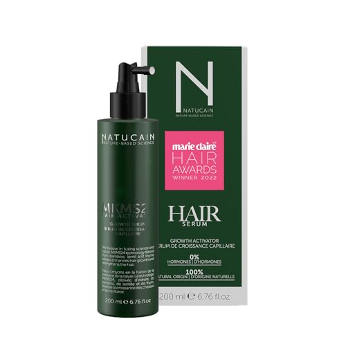 Testsieger Haarserum gegen Haarausfall Natucain | Aktiviert Haarwuchs & Anti Haarausfall | Hormonfreies Haarwuchsmittel für Frauen und Männer | Made in Germany | 200 ml… von Natucain