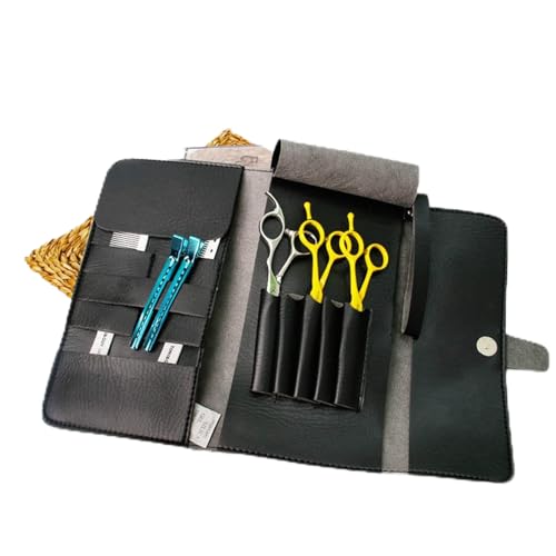 Haar-Styling-Kit-Organizer-Tasche, Tragbare Friseurschere, Kamm-Beutel, Haarschneide-Reiseset-Träger Für Stylisten, Friseure von Natudeco