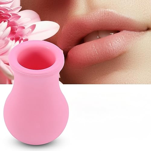 Lip Plumper Gerät Weicher Silikon-Lippenfüller Vasenförmige Schönheitspumpe Enhancer Tool Größerer Mund Lippentrainer für Frauen Mädchen Beauty Tool von Natudeco