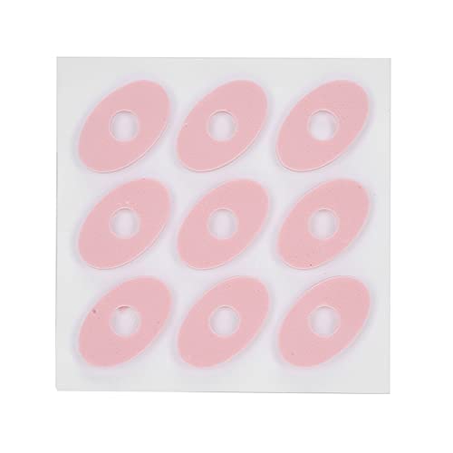 Schaumschwielenkissen Latex-Fuß-Mais-Patch Abriebfester, Elastischer, Atmungsaktiver Fußschutz Zur Behandlung von Hühneraugen Linderung von Fußschmerzen(Oval Pink) von Natudeco