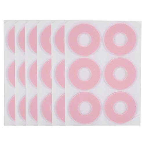 Schaumschwielenkissen Latex-Fuß-Mais-Patch Abriebfester, Elastischer, Atmungsaktiver Fußschutz Zur Behandlung von Hühneraugen Linderung von Fußschmerzen(ROUND PINK L) von Natudeco