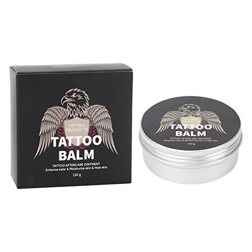 Tattoo-Heilbalsam, Tattoo-Feuchtigkeitscreme, Tattoo-Wiederherstellungssalbe Für Microblading, Augen-, Eyeliner- Und Lippen-Tattoo-Nachsorge, 150 G von Natudeco