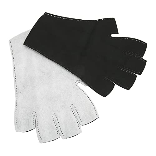UV-Handschuhe, Fingerlose Gel-Maniküre-Schutzhandschuhe, Fingerlose Maniküre-Handschuhe Für Gel-Nagelanwendungen von Natudeco