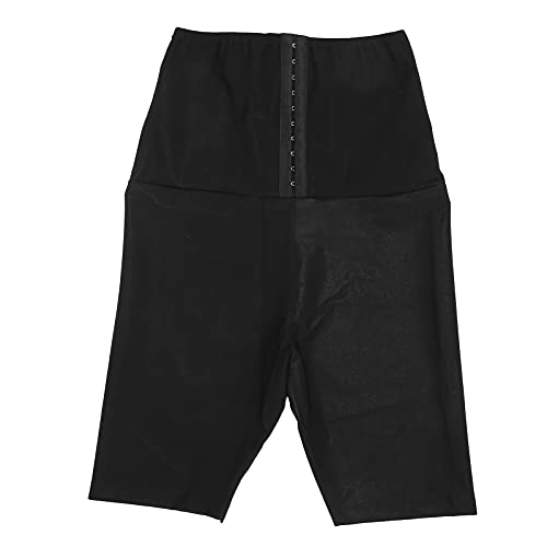 Yoga Shorts Damen Schlankheitsshorts Sweat Shapewear Pants Activewear Fat Burning Pants High Waisted Shorts Butt Lifting Buttons Pants für Sauna Yoga Gym(4XL/5XL) von Natudeco