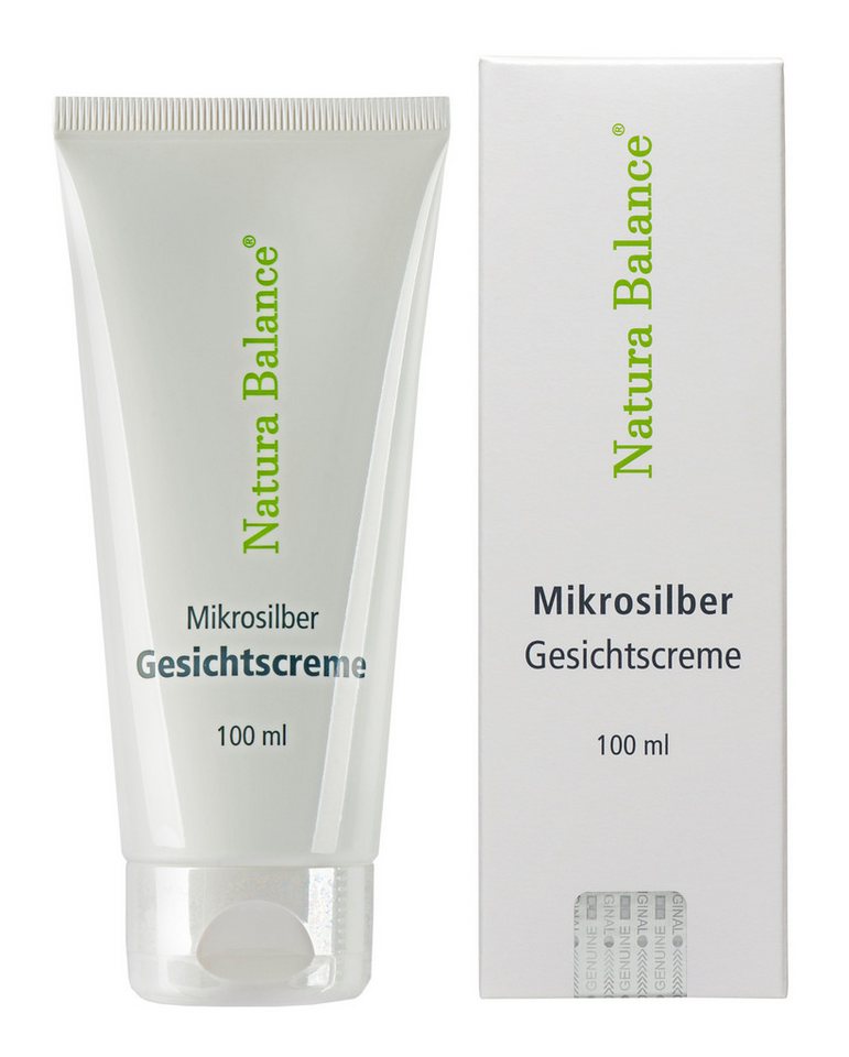 Natura Balance Gesichtsemulsion Gesichtscreme Mikrosilber 100ml Microsilver Cream Soft Microsilber von Natura Balance
