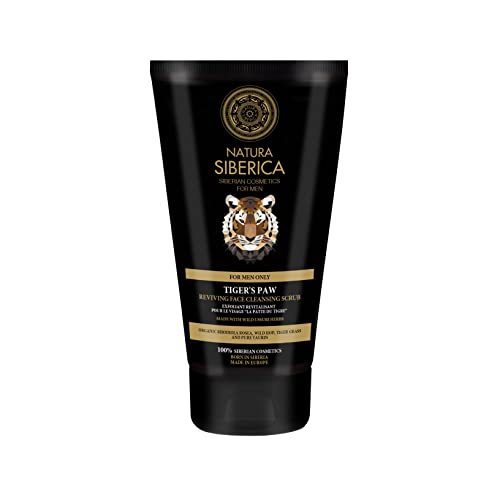 Natura Siberica Tiger's Paw Reviving Gesichtsreinigungspeeling für Männer, 150 ml von Natura Siberica