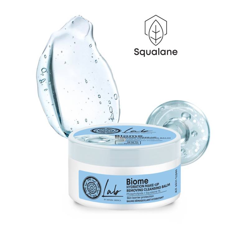 Natura Siberica Gesichtsreinigungsgel Lab Biome Hydration Make-Up Removing Face Cleansing Balm von Natura Siberica