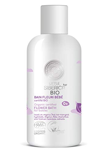 Natura Siberica Little Siberica Blumenbad für Babys, Bio-zertifiziert, 250 ml von Natura Siberica