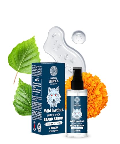 Natura Siberica Men Wild Instinct. Shine & Thick Beard Serum, For Healthy Look, 50 ml von Natura Siberica