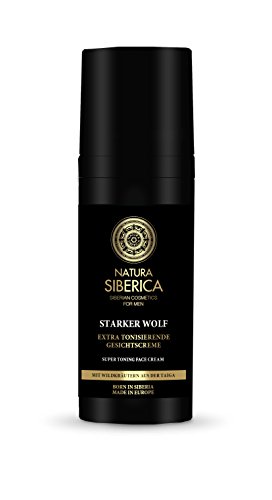 Natura Siberica Men Super Toning Face Cream - Erfrischende & tonisierende Gesichtscreme für Männer - Schützt vor Stress & Müdigkeit - Mit Limonnik, Panthenol & Taurin - 50 ml von Natura Siberica