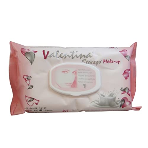 40 Lingettes Valentina Make-up-Entferner von Natural Care