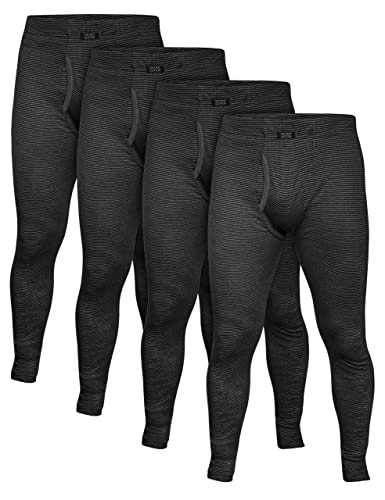 Natural Cotton Herren Unterhose lang als 2er oder 4er Pack aus Feinripp Baumwollmix mit Eingriff 4er Pack XXL von Natural Cotton