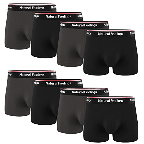 Natural Feelings 2-10er Herren Unterhosen Männer Baumwolle Boxershorts Herren Pack Unterwäsche Men von Natural Feelings