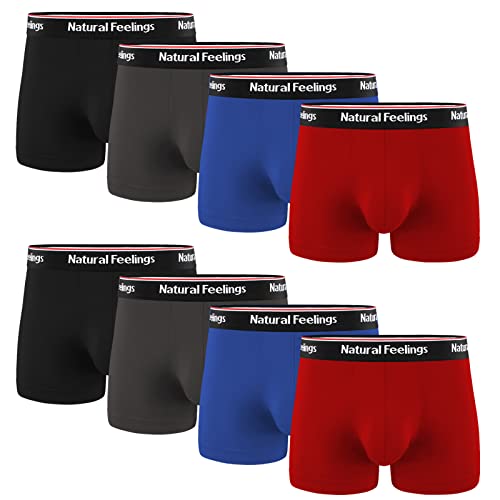 Natural Feelings 2-10er Herren Unterhosen Männer Baumwolle Boxershorts Herren Pack Unterwäsche Men von Natural Feelings