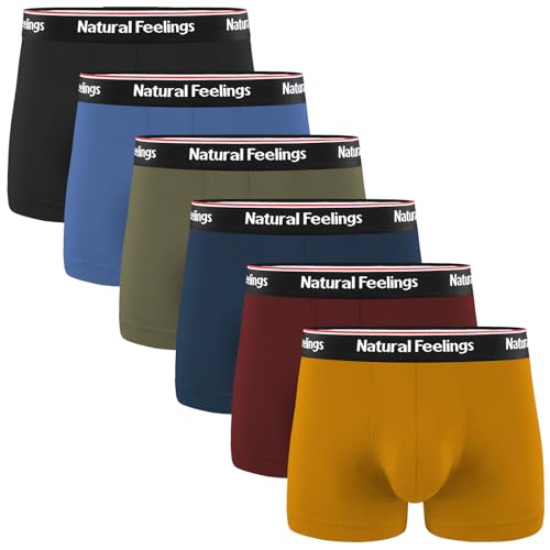 Natural Feelings Boxershorts Herren Baumwolle Unterhosen Männer Unterwäsche von Natural Feelings