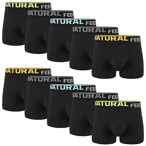 Natural Feelings 2-10er Herren Unterhosen Männer Baumwolle Boxershorts Herren Pack Unterwäsche Men von Natural Feelings