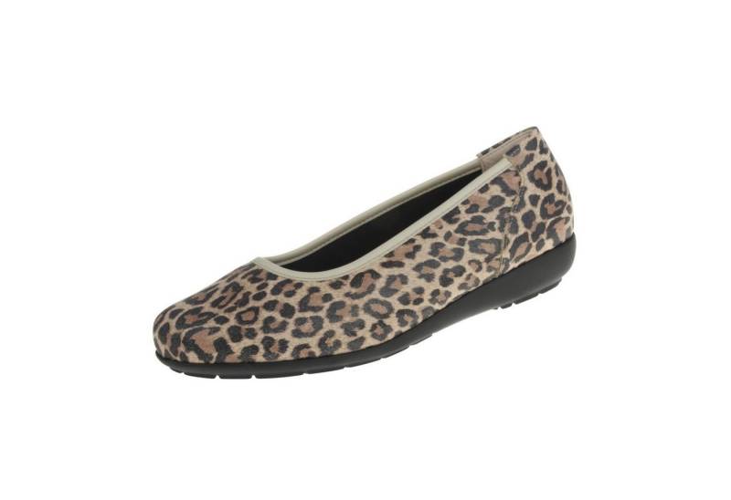Natural Feet Jasmin Ballerina mit Leopardenprint von Natural Feet