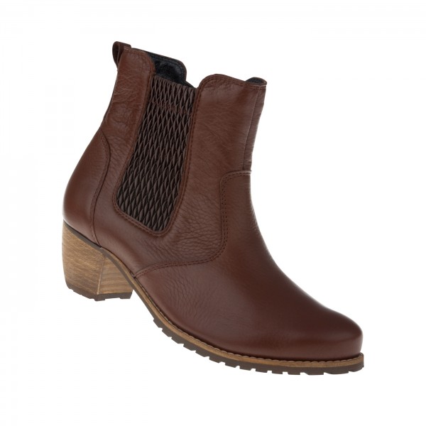 tessamino | Damen Stiefeletten | Hirschleder | Weite H | wechselbares Fußbett mit Warmfutterüberzug von Natural Feet