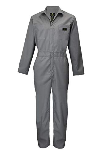 Natural Uniforms Mens Long Sleeve Coveralls Zippered von Natural Uniforms