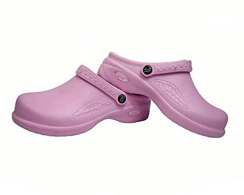 Natural Uniforms Womens Ultralite Clogs Light Pink Size 10 von Natural Uniforms