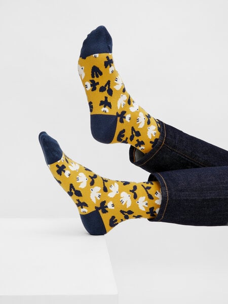 Natural Vibes Socken Myriam Van Neste Collab Bio GOTS | Birds Herren Damen von Natural Vibes