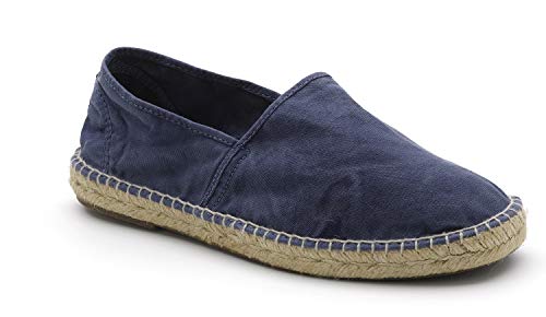 Natural World Eco - 325E - Natural World Men's Espadrilles - Organic Cotton - 100% EcoFriendly - Blue Color von NATURAL WORLD ECO FRIENDLY