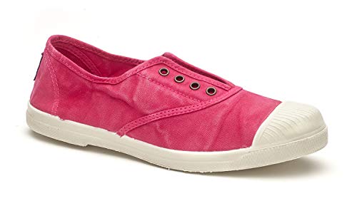 Natural World Eco - 102E Women's Trainers - Organic Cotton - 100% EcoFriendly - Fucsia Color von Natural World