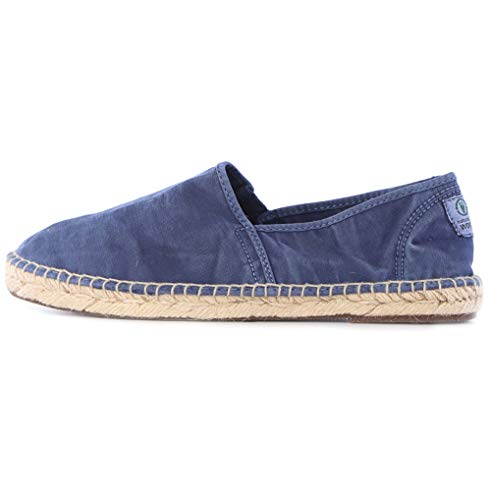 Natural World Eco - 325E - Natural World Men's Espadrilles - Organic Cotton - 100% EcoFriendly - Blue Color von NATURAL WORLD ECO FRIENDLY