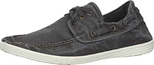 NATURAL WORLD ECO Herren 303E-601-44 lässige Schuhe, Schwarz, 44 EU von Natural World