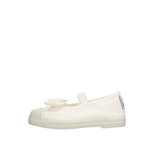 Natural World Baumwoll Ballerina MIT Schleife Basis IN Caoutchouc 473505 Weiss Größe: 32 von Natural World