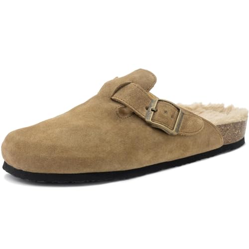 Natural World Chiara 7020 Unisex Winter-Pantoffel mit Futter, Braun (Moca), Gr. 47 von Natural World