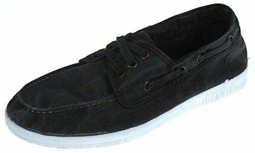 NATURAL WORLD ECO Herren 303E-601-44 lässige Schuhe, Schwarz, 44 EU von NATURAL WORLD ECO