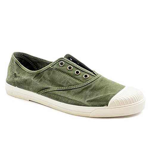 Natural World Eco - 3102E - Natural World Men's Trainers - Organic Cotton Canvas Shoes - 100% EcoFriendly - Green Color von NATURAL WORLD ECO FRIENDLY