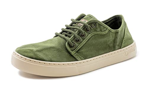 Natural World Eco -6602E- Natural World Herren-Sneaker - 100% EcoFriendly, - Khakigrün - Größe: 40 EU von Natural World