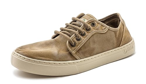 Natural World Eco -6602E- Natural World Herren-Sneaker - 100% EcoFriendly, Braun - braun - Größe: 40 EU von Natural World