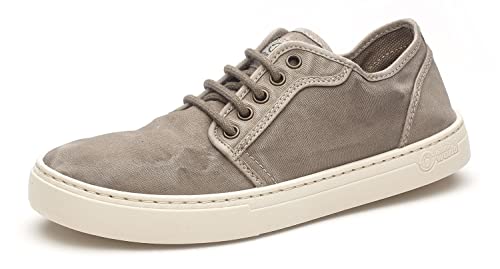 Natural World Eco Herren-Sneaker, 100 % umweltfreundlich, 6602E, grau, 41 EU von Natural World