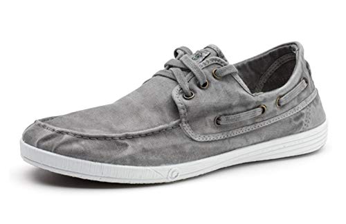 Natural World Eco Schuhe – 303E – Natural World Herren – 100 % umweltfreundlich – Herrenschuhe für den Sommer, Grau - grau - Größe: 43 EU von Natural World