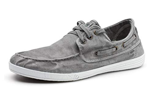 Natural World Eco Schuhe – 303E – Natural World Herren – 100% EcoFriendly – Herrenschuhe Sommer, Grau - grau - Größe: 45 EU von Natural World