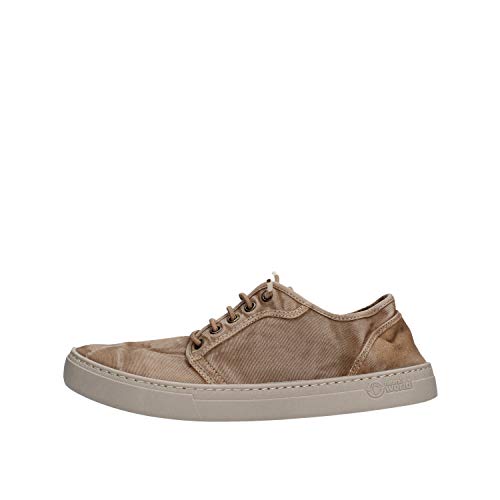 Natural World Eco - 6602E - Natural World Men's Trainers - Organic Cotton Canvas Shoes - 100% EcoFriendly - Beige Color von NATURAL WORLD ECO FRIENDLY