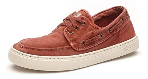 Natural World Herren-Schnürsenkel, Modell 6603E Cafe Weizen Frühling/Sommer, Orange, 41 EU von Natural World