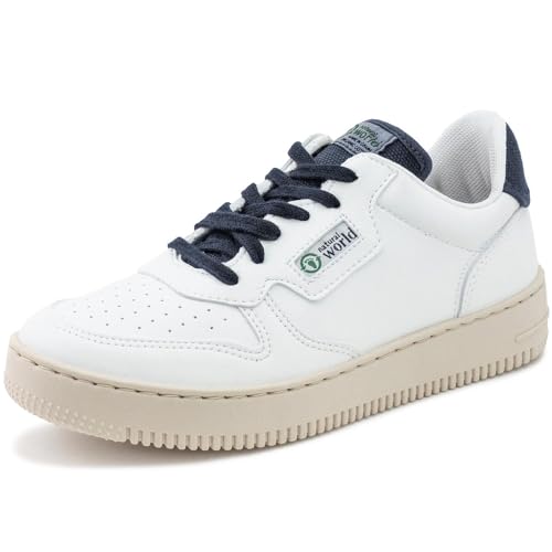 Natural World - Herren Sneaker - 8702E Deportivo Combinado ENZ. - 677 Marino ENZ - 42 von Natural World