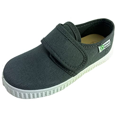 Natural World Kinder Halbschuh 58000 Antracita 25 von Natural World